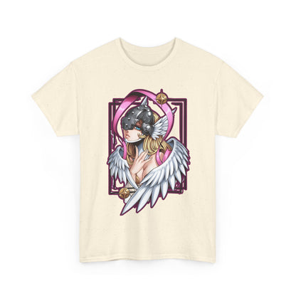 Angewomon T-Shirt – 100% Cotton Digimon Anime Shirt for Fans