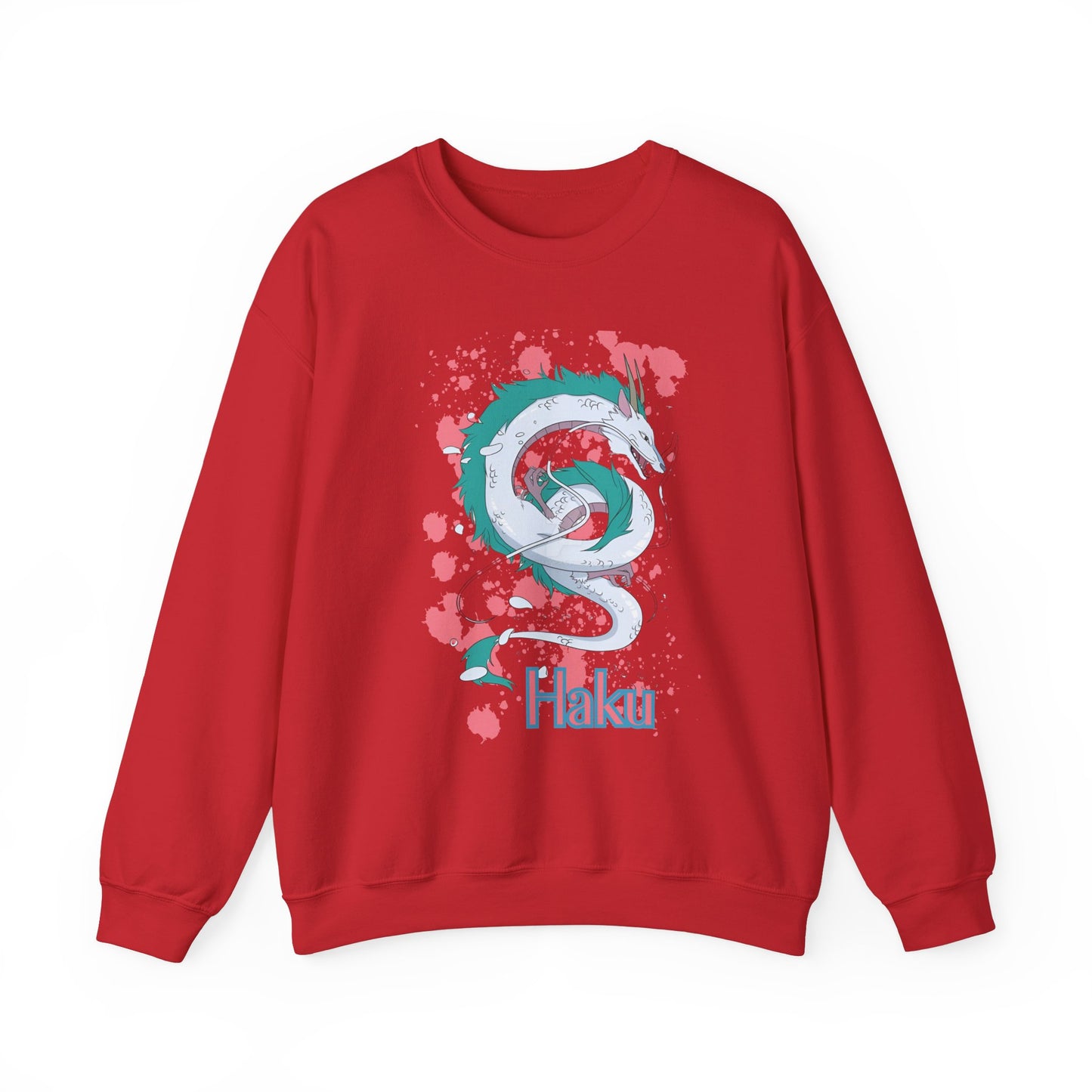 Haku Spirited Away Sweatshirt – 100% Cotton Studio Ghibli Dragon Spirit Pullover