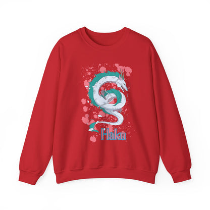 Haku Spirited Away Sweatshirt – 100% Cotton Studio Ghibli Dragon Spirit Pullover