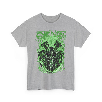 Brook One Piece T-Shirt – 100% Cotton Anime Tee for Soul King Fans