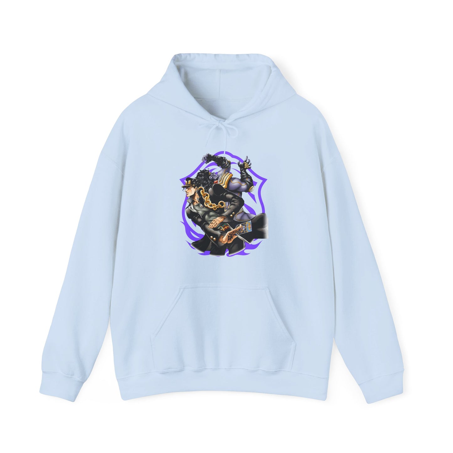 Jotaro Kujo Hoodie – 100% Cotton JoJo’s Bizarre Adventure Anime Sweatshirt