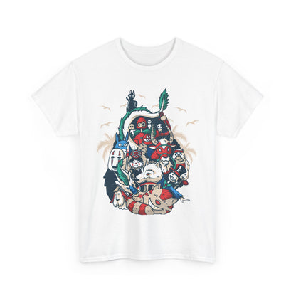Studio Ghibli Staff T-Shirt 100% Cotton | Anime Graphic Tee