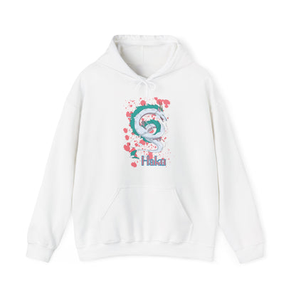 Haku Hoodie – 100% Cotton Spirited Away Dragon Hoodie | Studio Ghibli Anime Apparel