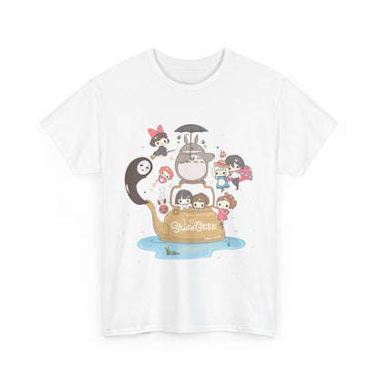 Ghibli Characters T-Shirt – 100% Cotton Studio Ghibli Anime Tee