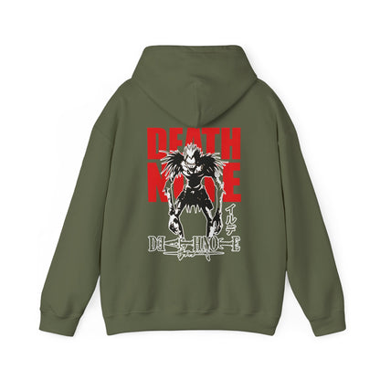 Ryuk Shinigami Death Note Back Print Hoodie – 100% Cotton Anime Sweatshirt for Dark Aesthetic Fans