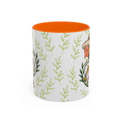Spirited Away Chihiro Accent Mug – Studio Ghibli Coffee Cup with Colored Handle – 11oz & 15oz Ceramic Anime Gift