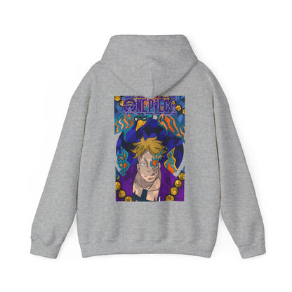 "Marco the Phoenix One Piece Hoodie – 100% Cotton Back Print Anime Sweatshirt"