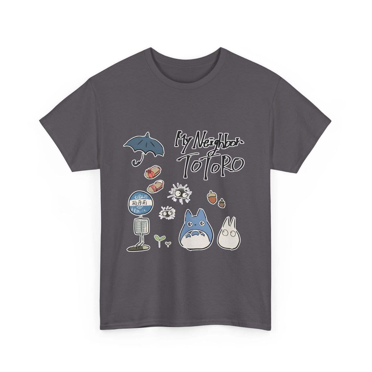 My Neighbor Totoro Shirt – 100% Cotton Ghibli Tee for Anime Lovers
