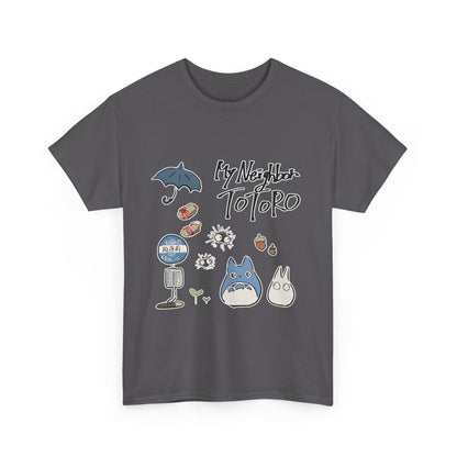 My Neighbor Totoro Shirt – 100% Cotton Ghibli Tee for Anime Lovers