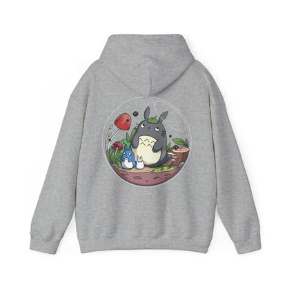 Totoro in a Bubble Hoodie | Studio Ghibli 100% Cotton Back Print Sweatshirt