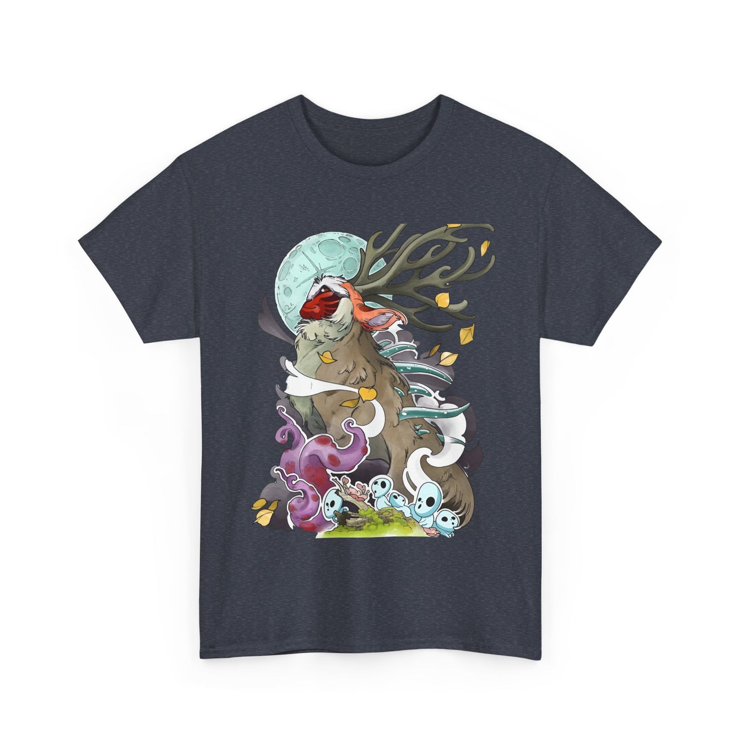Princess Mononoke Shirt – Ghibli Characters Cotton Anime T-Shirt