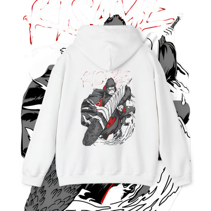 Kisame Hoshigaki Naruto Back Print Hoodie – Premium Cotton Anime Streetwear