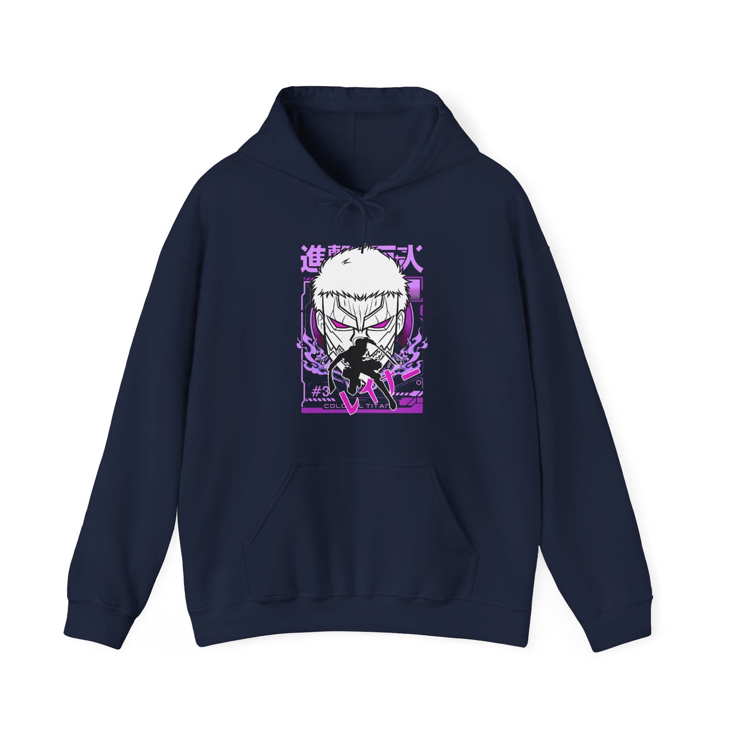 Reiner Braun Hoodie – 100% Cotton Attack On Titan Anime Hoodie for AOT Fans
