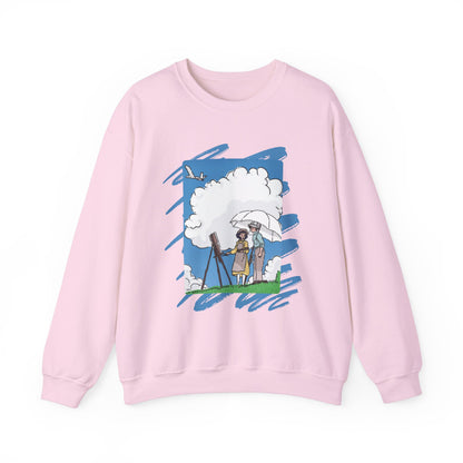 The Wind Rises Studio Ghibli Sweatshirt – 100% Cotton Cozy Anime Pullover for Ghibli Fans