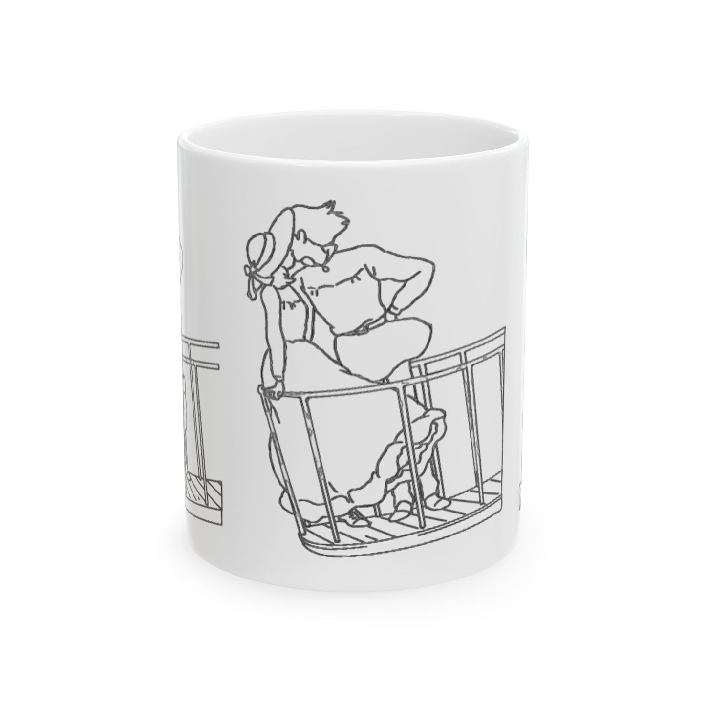 Sophie and Howl Love Mug – Howl’s Moving Castle Ghibli Cup 11oz & 15oz – Romantic Anime Gift for Ghibli Fans