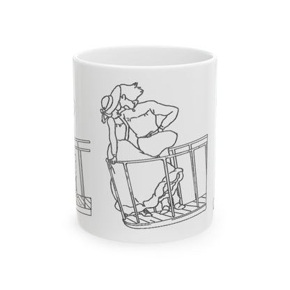 Sophie and Howl Love Mug – Howl’s Moving Castle Ghibli Cup 11oz & 15oz – Romantic Anime Gift for Ghibli Fans