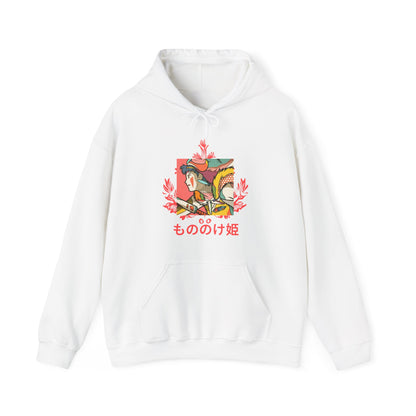 Princess Mononoke Hoodie – 100% Cotton Studio Ghibli Pullover for Anime Fans