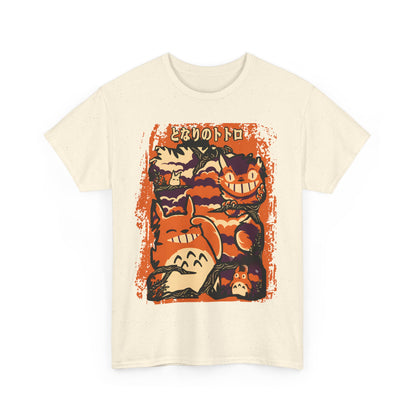 My Neighbor Totoro T-Shirt 100% Cotton | Studio Ghibli Fantasy Anime Tee