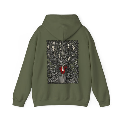 Forest Spirit Studio Ghibli Back Print Hoodie – 100% Cotton Anime Streetwear for Ghibli Fans