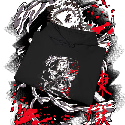 Kyojuro Rengoku Demon Slayer Hashira Hoodie | 100% Cotton Anime Hoodie