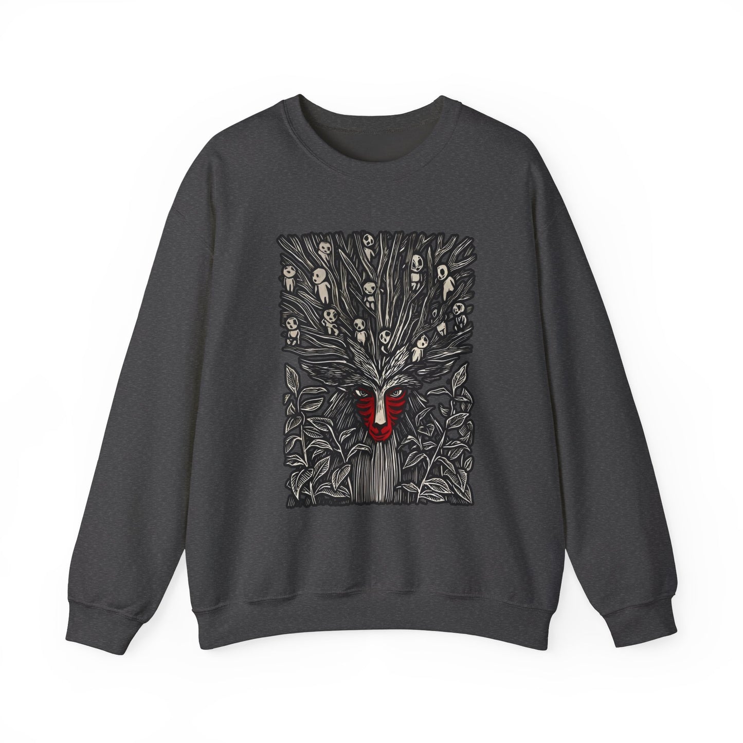 Forest Spirit Studio Ghibli Sweatshirt – 100% Cotton Cozy Anime Pullover for Ghibli Fans