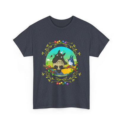 My Neighbor Totoro T-Shirt 100% Cotton Studio Ghibli Anime Tee