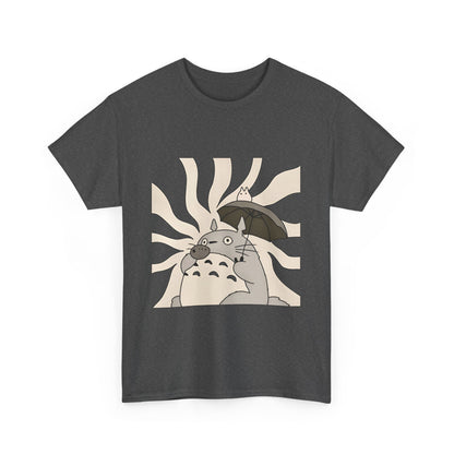 Totoro Eating Shirt – 100% Cotton Ghibli T-Shirt for Anime Fans