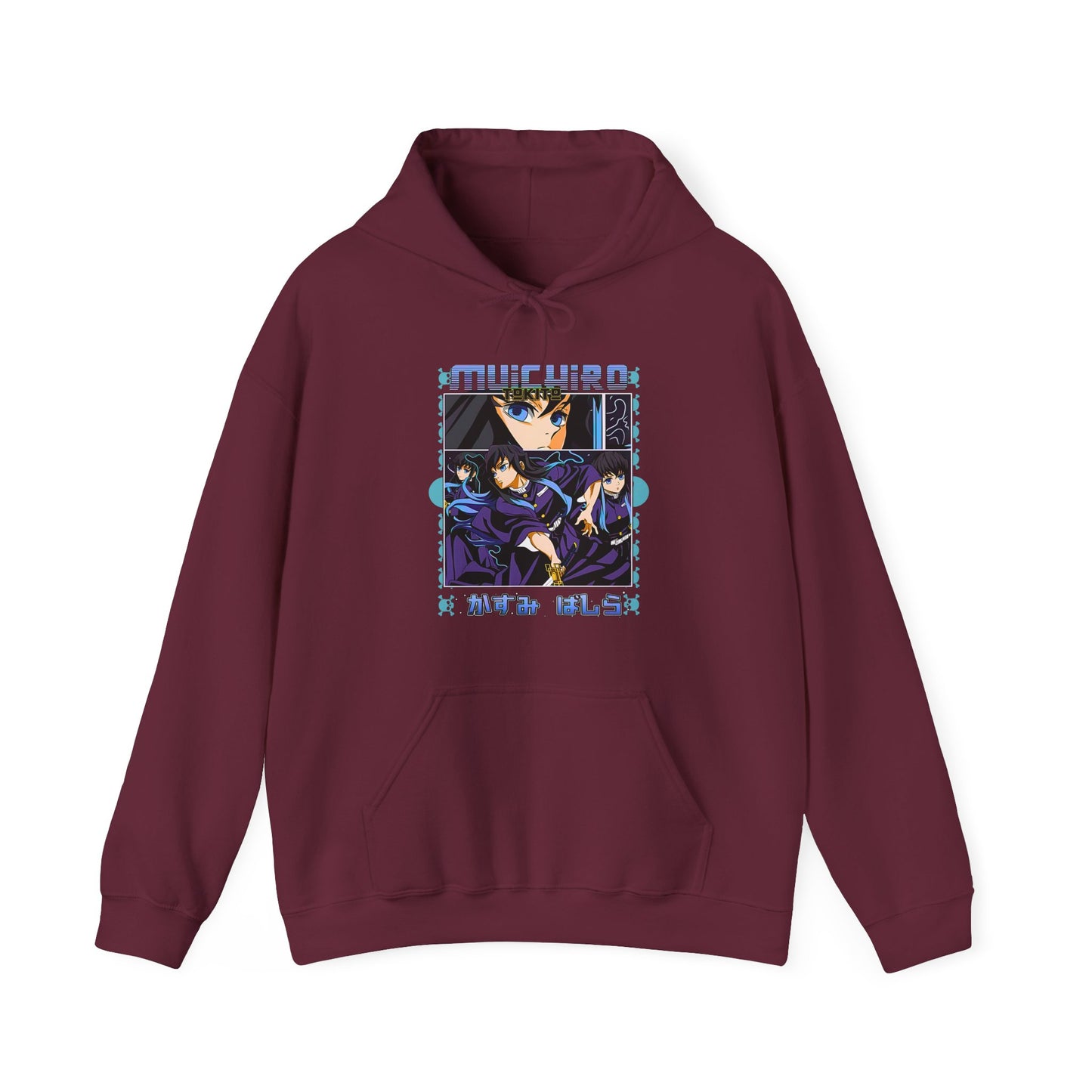 Muichiro Tokito Demon Slayer Hoodie – 100% Cotton Anime Hoodie for Mist Hashira Fans