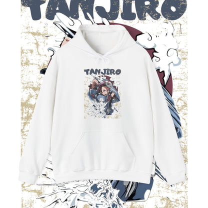 Tanjiro Wind Mask Hoodie – 100% Cotton Anime Streetwear