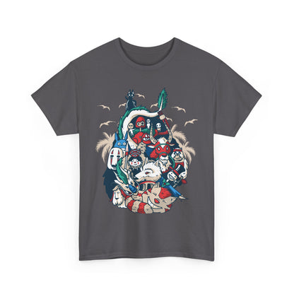Studio Ghibli Staff T-Shirt 100% Cotton | Anime Graphic Tee