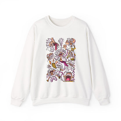 Funny Luffy One Piece Sweatshirt – 100% Cotton Anime Pullover for Straw Hat Fans