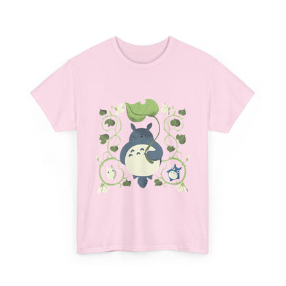 Totoro Nature Shirt – 100% Cotton Ghibli T-Shirt for Forest and Anime Lovers