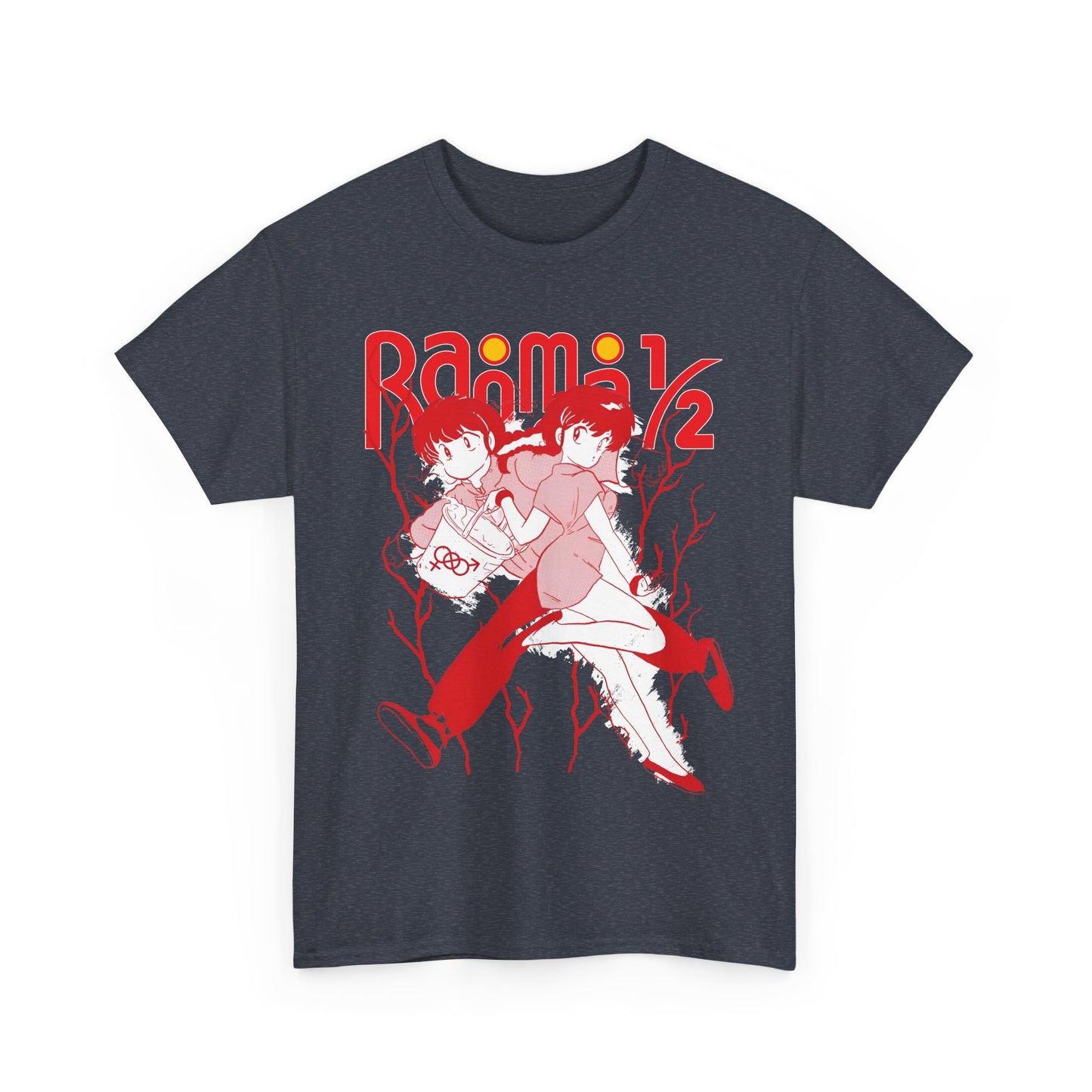 Ranma ½ Funny T-Shirt – 100% Cotton Classic Anime Tee with Hilarious Ranma Design