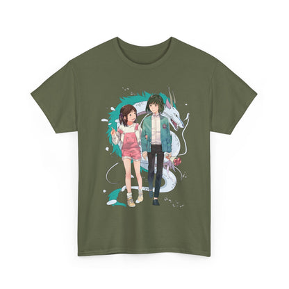 Spirited Away T-Shirt 100% Cotton Studio Ghibli Anime Graphic Tee