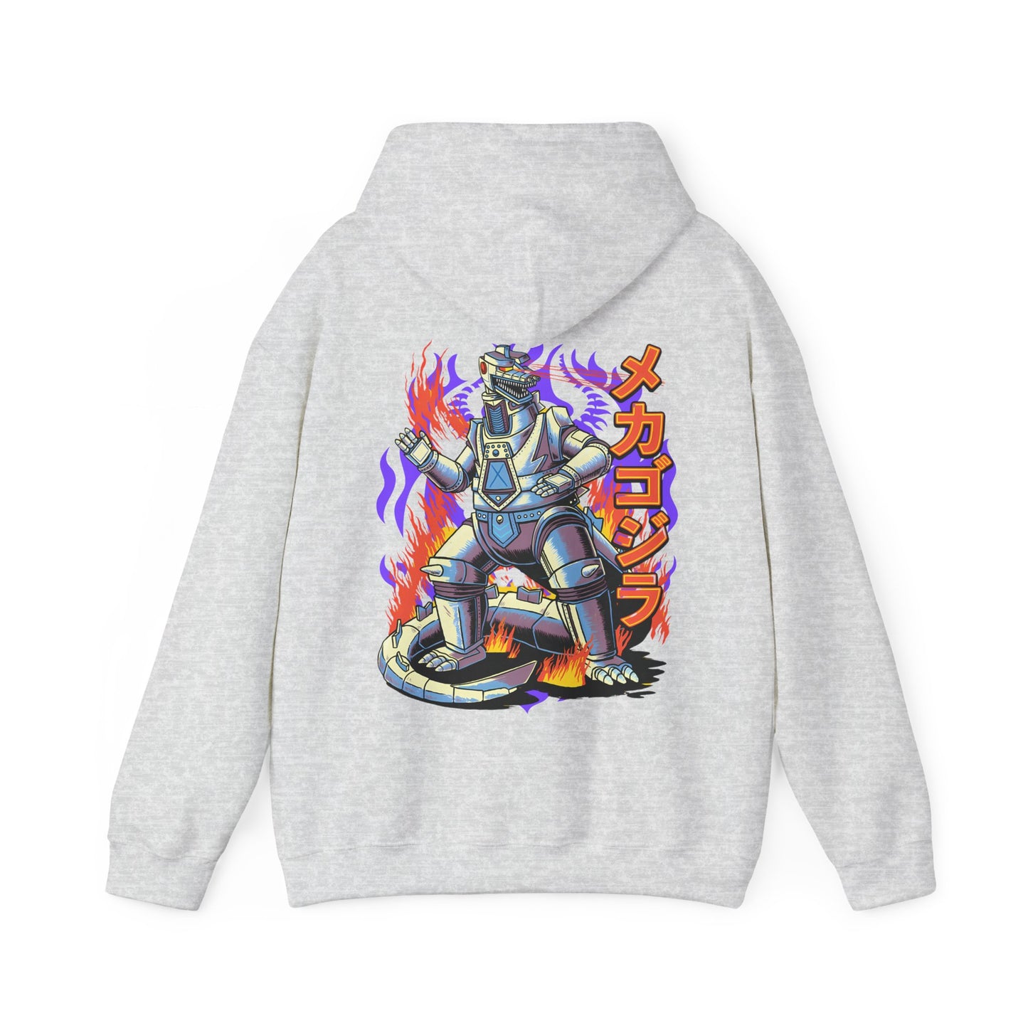 Mechagodzilla Kaiju Hoodie – 100% Cotton with Epic Back Print | Monsterverse Anime Streetwear