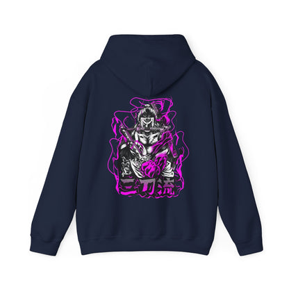 Roronoa Zoro Back Print Hoodie – 100% Cotton One Piece Anime Hoodie for True Fans