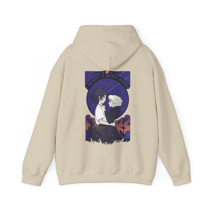 Howl and Sophie Couple Back Print Hoodie – 100% Cotton Studio Ghibli Hoodie from Howl’s Moving Castle