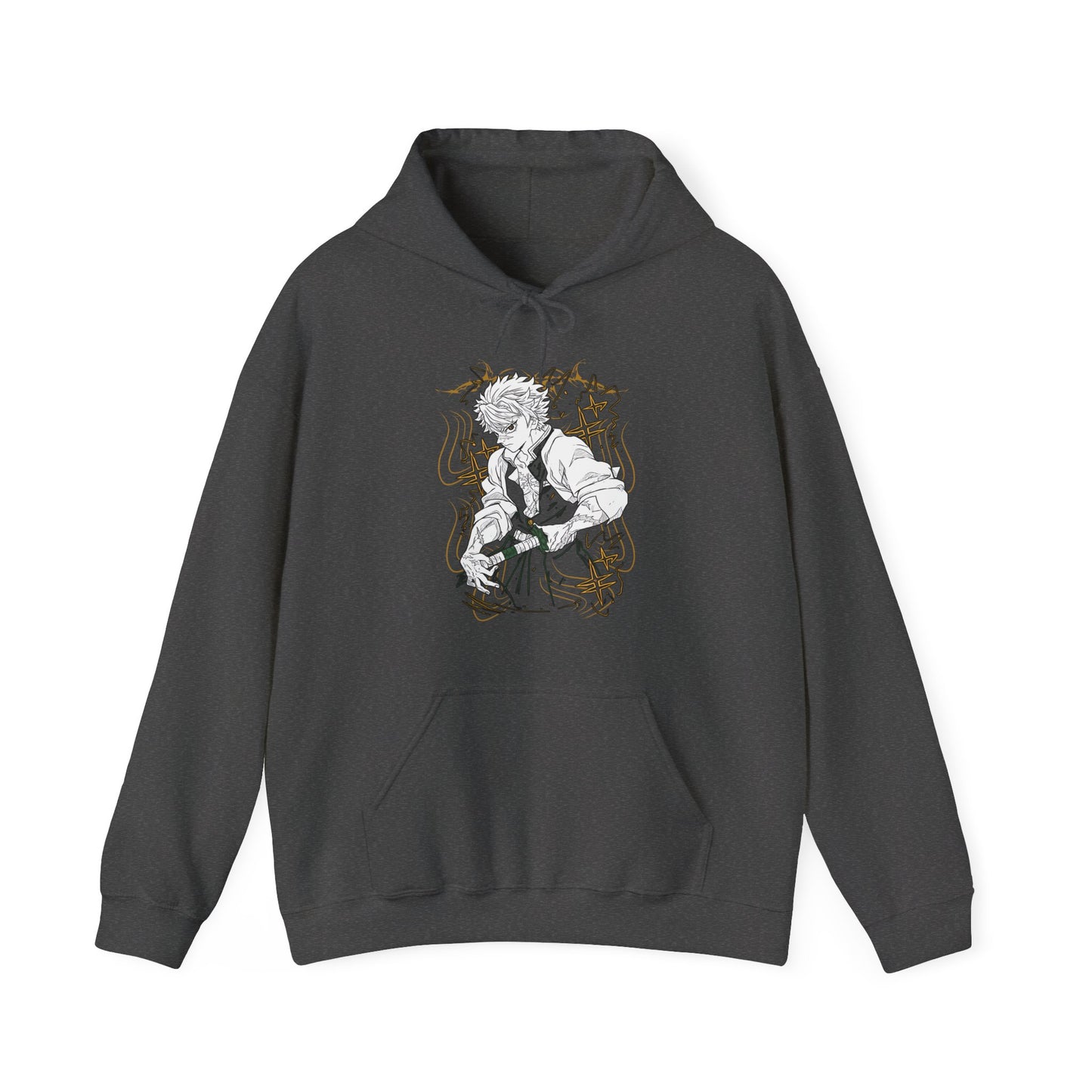 Sanemi Shinazugawa Demon Slayer Hoodie – 100% Cotton Anime Streetwear for Kimetsu no Yaiba Fans