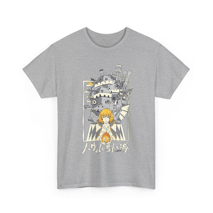 Howl’s Moving Castle Portrait T-Shirt | Studio Ghibli Anime Cotton Tee