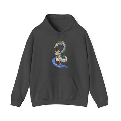 Haku Spirited Away Hoodie – 100% Cotton Studio Ghibli Anime Hoodie for Fans