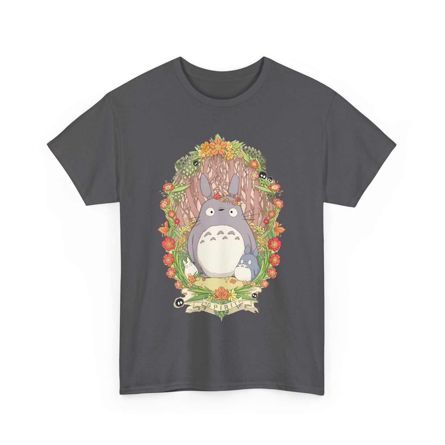 Totoro Soot Sprites T-Shirt – 100% Cotton Studio Ghibli Anime Tee