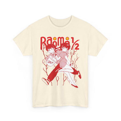 Ranma ½ Funny T-Shirt – 100% Cotton Classic Anime Tee with Hilarious Ranma Design