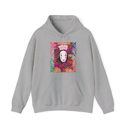 No Face Spirited Away Hoodie – 100% Cotton Gildan 18500 | Studio Ghibli Anime Hoodie