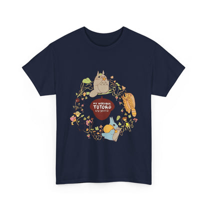 Princess Mononoke Characters Shirt – Ghibli Cotton Anime Tee