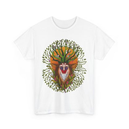 Forest Spirit Ghibli T-Shirt – 100% Cotton Princess Mononoke Anime Tee