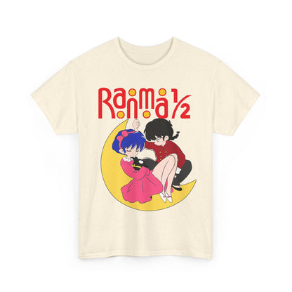 Ranma ½ Love T-Shirt – 100% Cotton Anime Tee Featuring Romantic Classic Art
