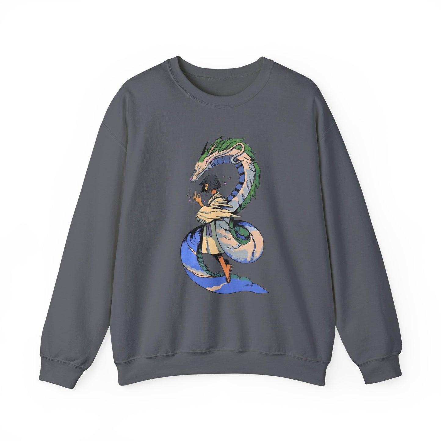 Haku Spirited Away Sweatshirt – 100% Cotton Studio Ghibli Anime Pullover