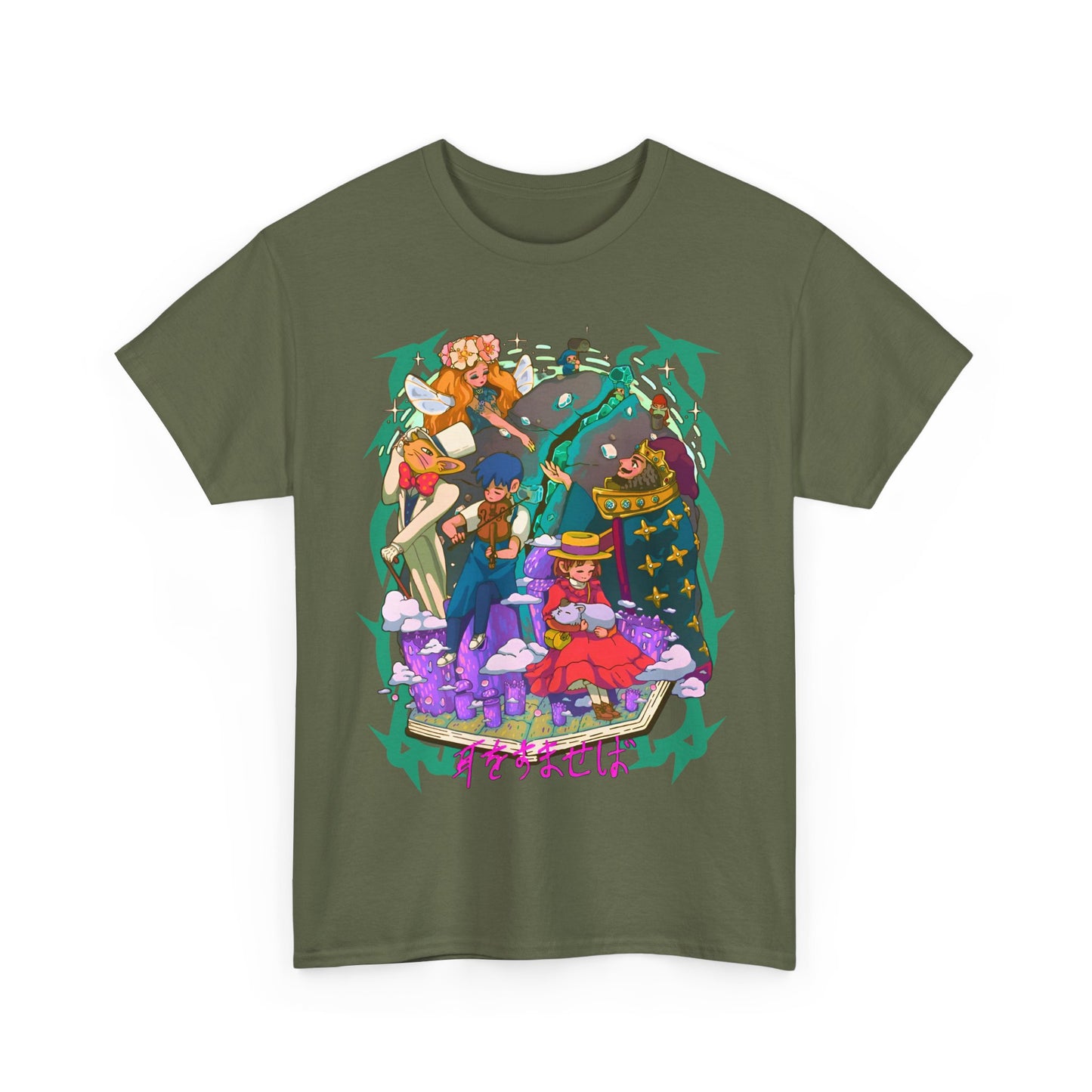 Whisper of the Heart T-Shirt – 100% Cotton Ghibli Tee for Anime Fans