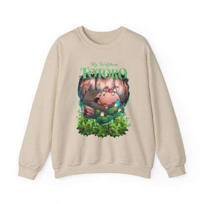 My Neighbor Totoro Dream Sweatshirt – 100% Cotton Cozy Anime Pullover for Studio Ghibli Fans