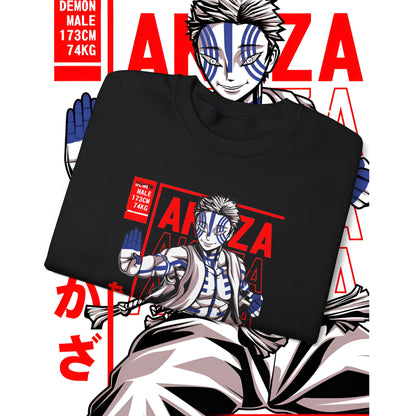 Akaza Moon Demon Slayer Cotton Sweatshirt